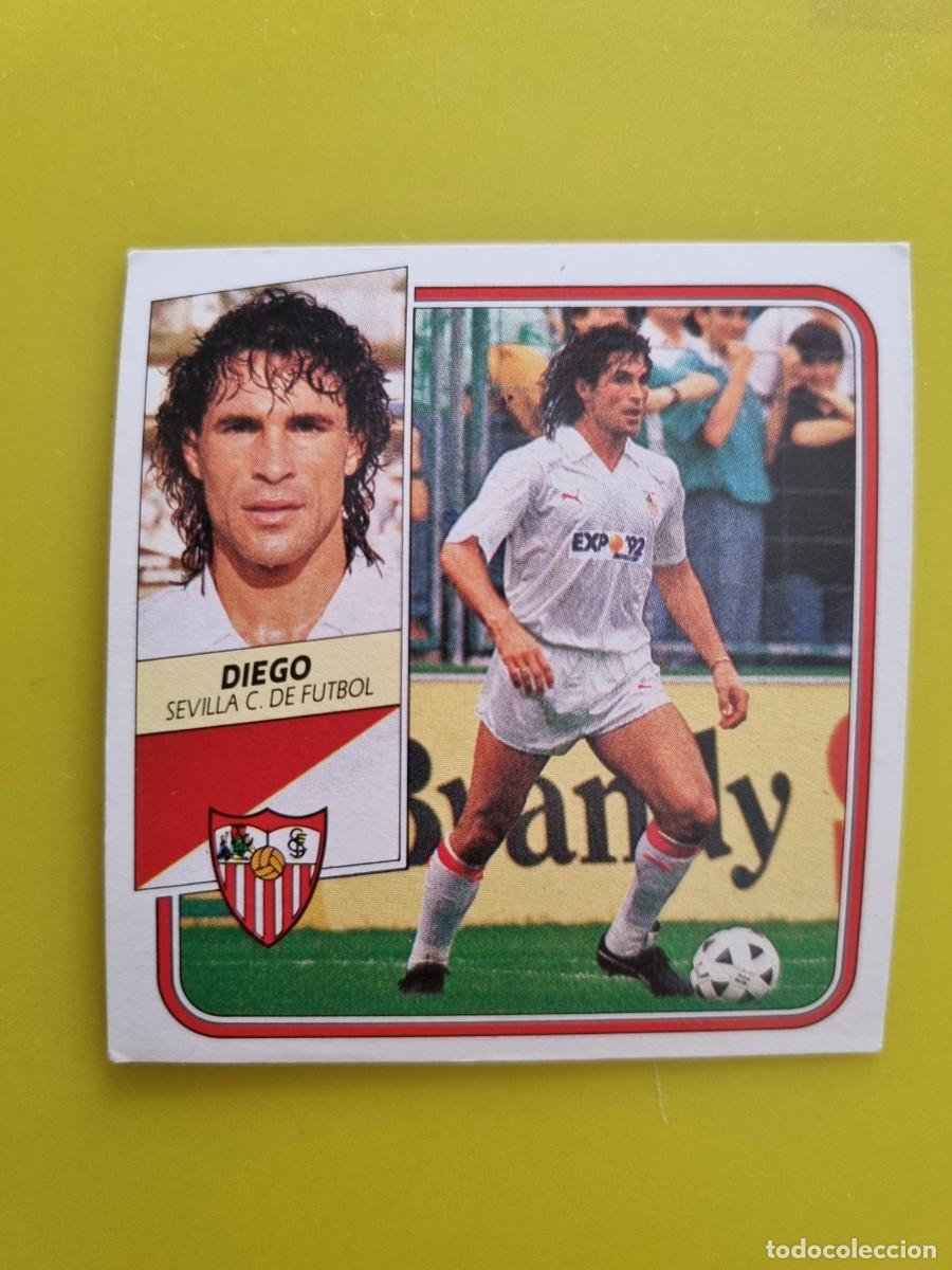 Cromos de f&uacute;tbol: CROMO FUTBOL LIGA ESTE 89 90 1989 1990 NUNCA PEGADO SIN PEGAR DIEGO SEVILLA CF AR926