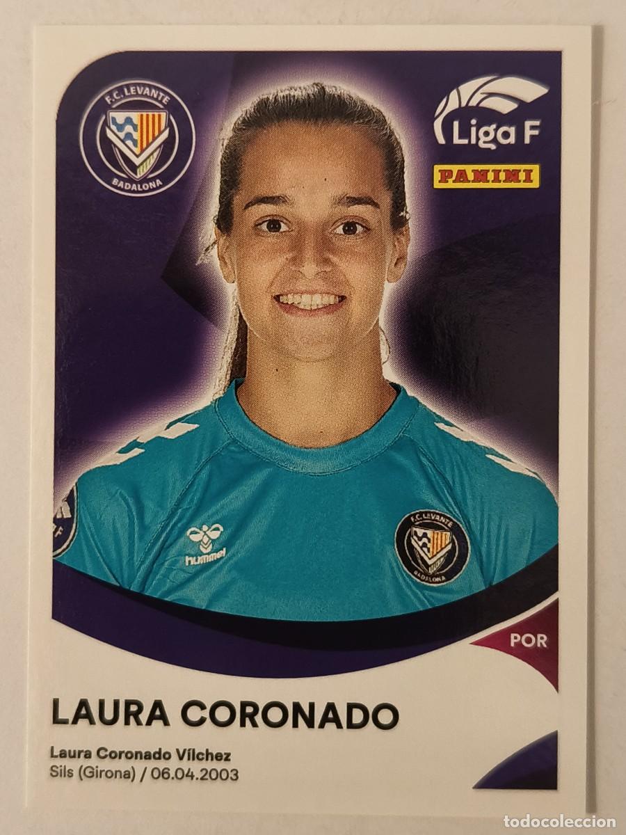Cromos de f&uacute;tbol: #184 LAURA CORONADO (F.C. LEVANTE) LIGA F 2024/2025 PANINI
