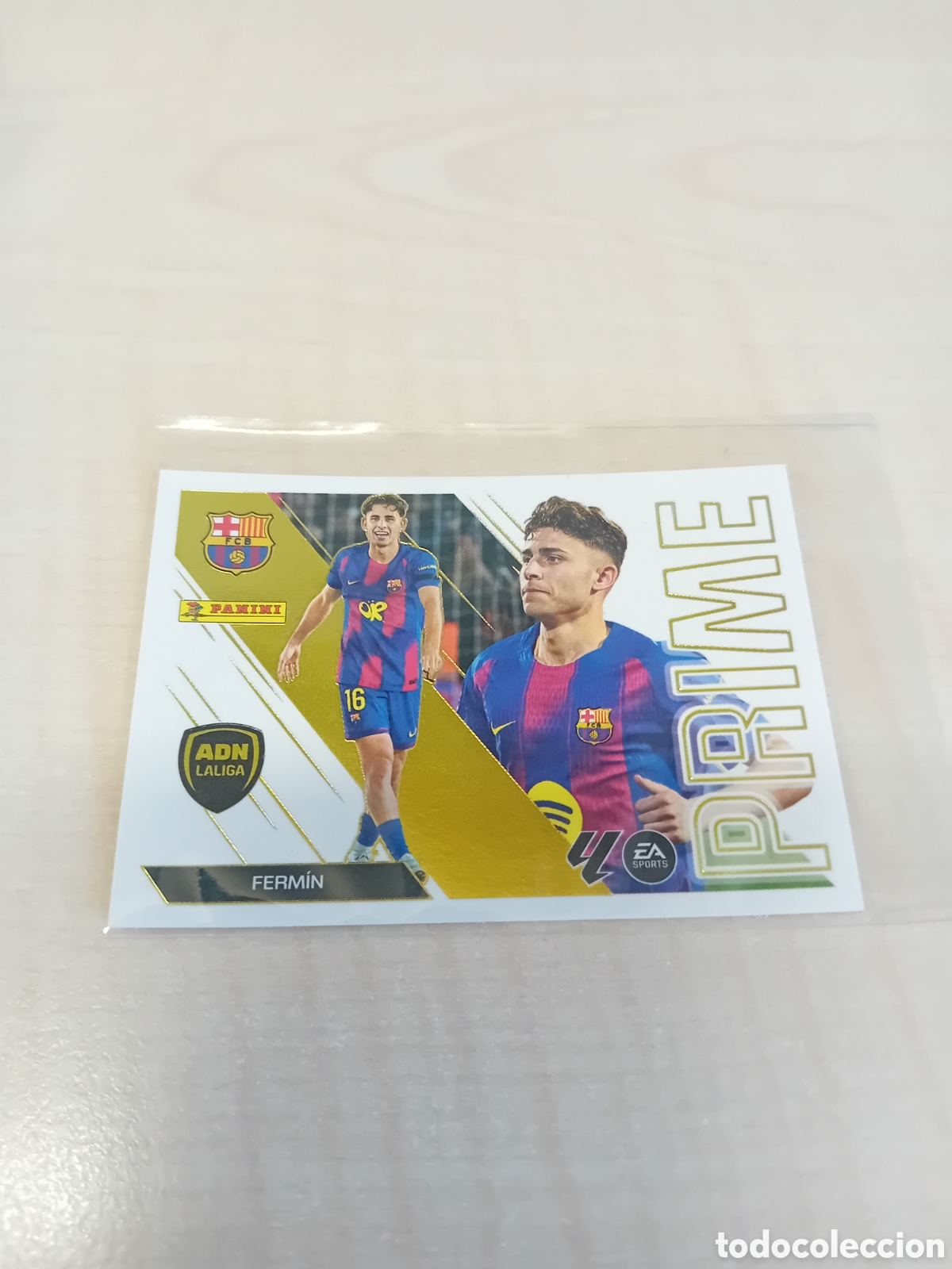Cromos de f&uacute;tbol: Ferm&iacute;n L&oacute;pez 4 Adn La Liga Prime Barcelona 26 27 2026 2027 Este Panini
