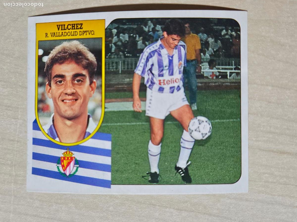 Cromos de f&uacute;tbol: BAJA VILCHEZ - LIGA ESTE 1991 92 - CROMO RECUPERADO BUEN ESTADO