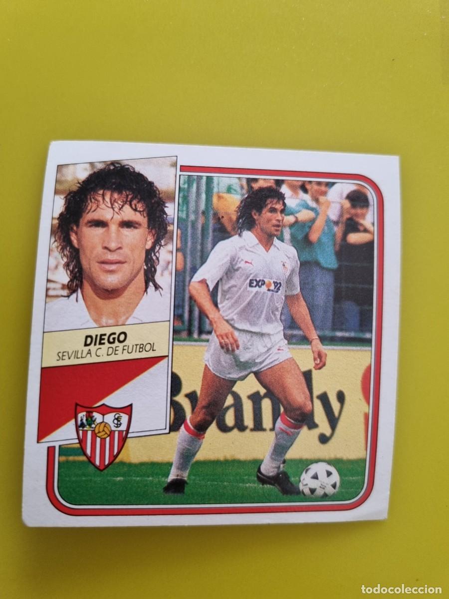 Cromos de f&uacute;tbol: CROMO FUTBOL LIGA ESTE 89 90 1989 1990 NUNCA PEGADO SIN PEGAR DIEGO SEVILLA CF AR926