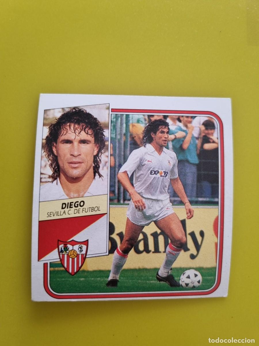 Cromos de Futebol: CROMO FUTBOL LIGA ESTE 89 90 1989 1990 NUNCA PEGADO SIN PEGAR DIEGO SEVILLA CF AR926