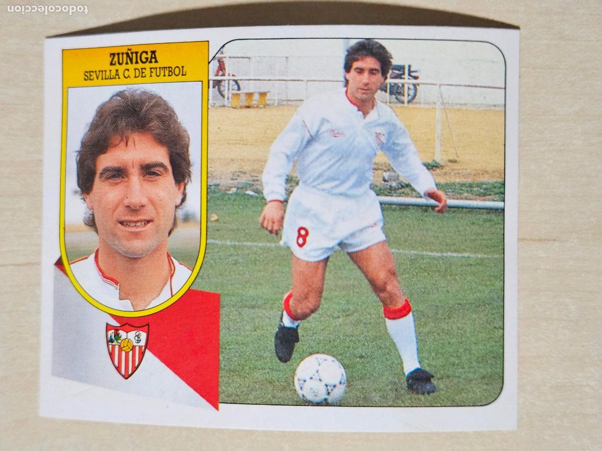 Cromos de Futebol: BAJA ZU&Ntilde;IGA - LIGA ESTE 1991 92 - CROMO RECUPERADO BUEN ESTADO