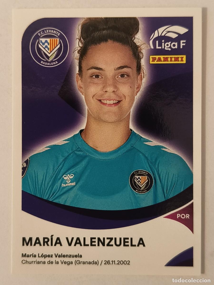 Cromos de f&uacute;tbol: #185 MARIA VALENZUELA (F.C. LEVANTE) LIGA F 2024/2025 PANINI