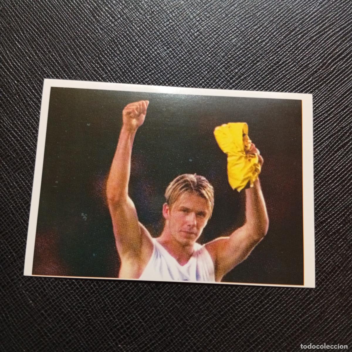 Cromos de f&uacute;tbol: 109 BECKHAM MANCHESTER UNITED MARCA 1999 CROMO CAMPEONES DE EUROPA 99 - SIN PEGAR - A70 PG496
