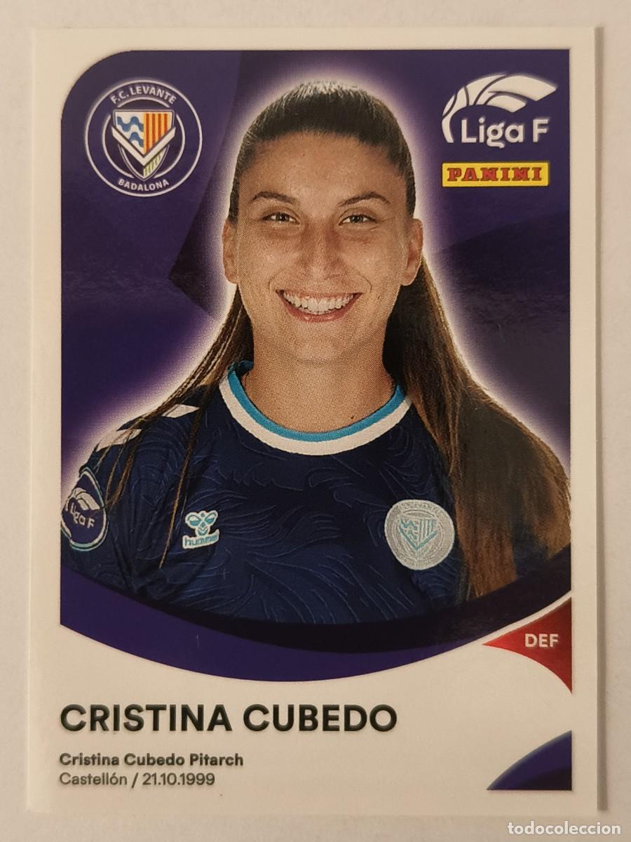 Cromos de f&uacute;tbol: #188 CRISTINA CUBEDO (F.C. LEVANTE) LIGA F 2024/2025 PANINI