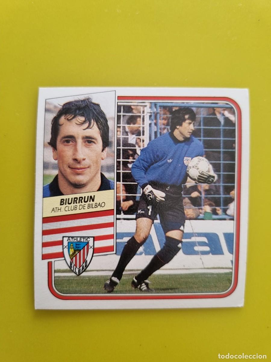 Cromos de f&uacute;tbol: CROMO FUTBOL LIGA ESTE 89 90 1989 1990 NUNCA PEGADO SIN PEGAR BIURRUN ATH BILBAO AR926