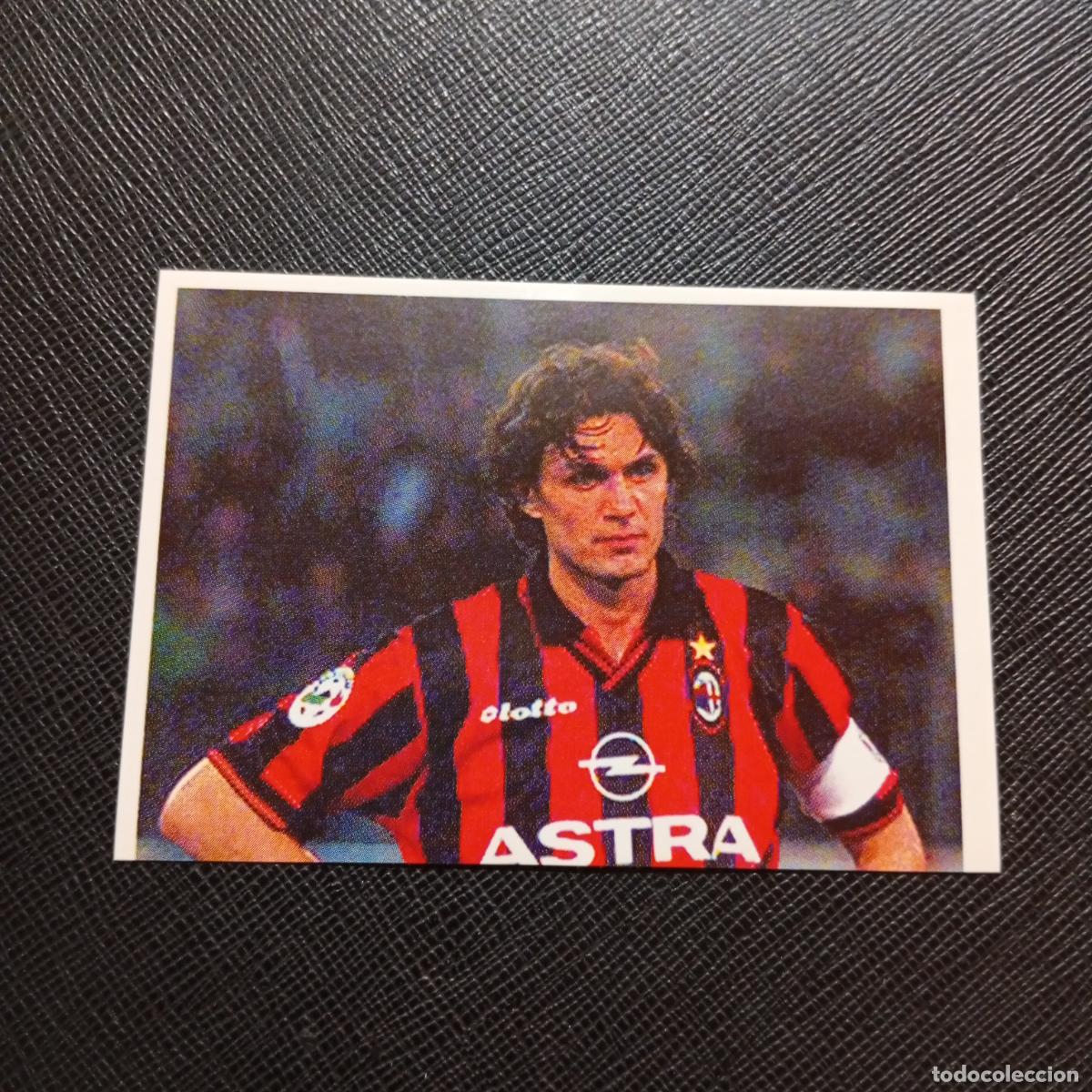 Cromos de f&uacute;tbol: 120 MALDINI MILAN MARCA 1999 CROMO CAMPEONES DE EUROPA 99 - SIN PEGAR - A70 PG505 B
