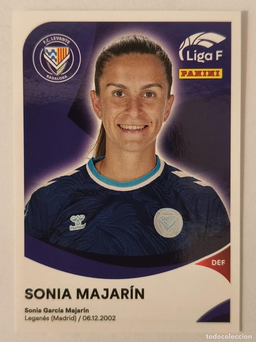 Cromos de f&uacute;tbol: #189 SONIA MAJARIN (F.C. LEVANTE) LIGA F 2024/2025 PANINI