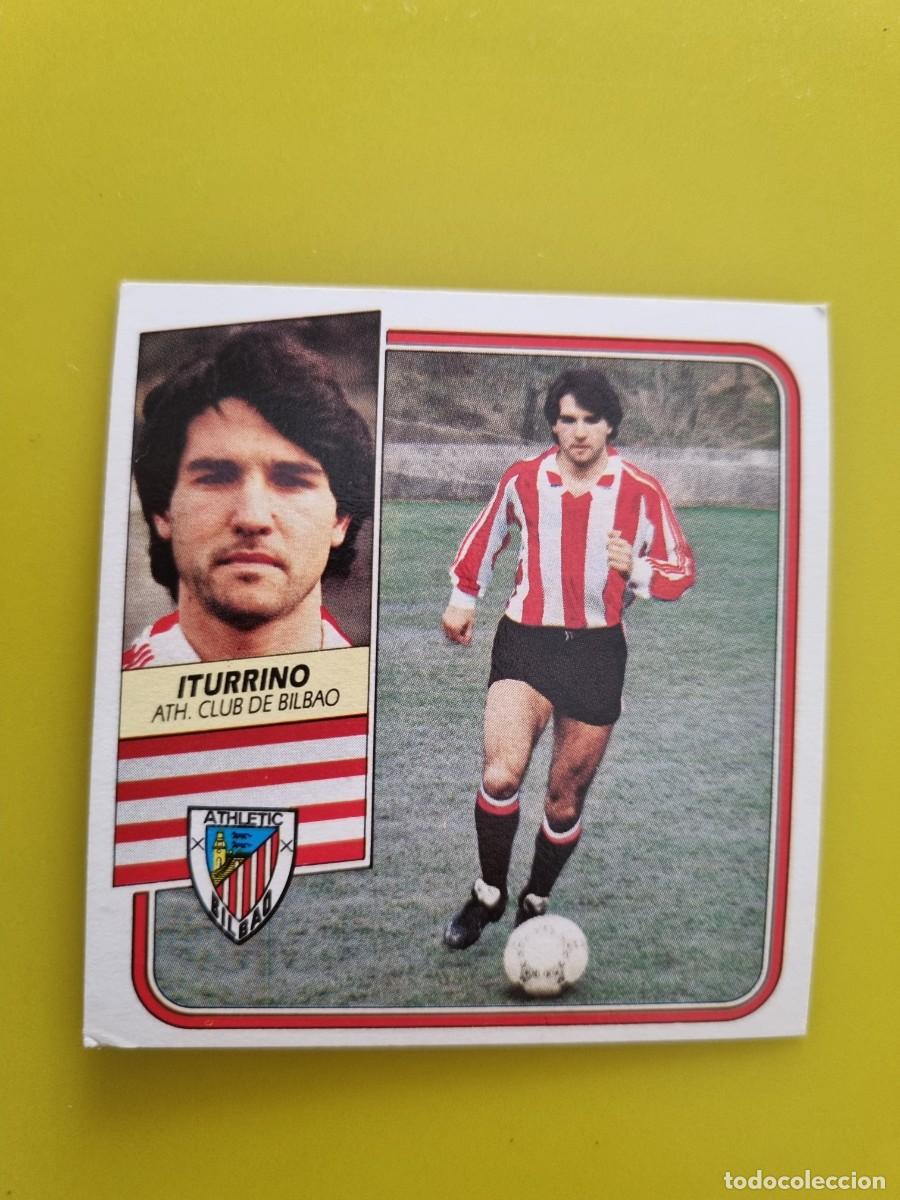 Cromos de f&uacute;tbol: CROMO FUTBOL LIGA ESTE 89 90 1989 1990 NUNCA PEGADO SIN PEGAR ITURRINO ATH BILBAO FICHAJE N&ordm;2 AR926