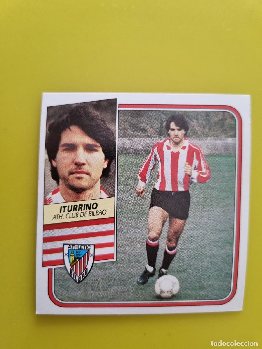 Cromos de f&uacute;tbol: CROMO FUTBOL LIGA ESTE 89 90 1989 1990 NUNCA PEGADO SIN PEGAR ITURRINO ATH BILBAO FICHAJE N&ordm;2 AR926