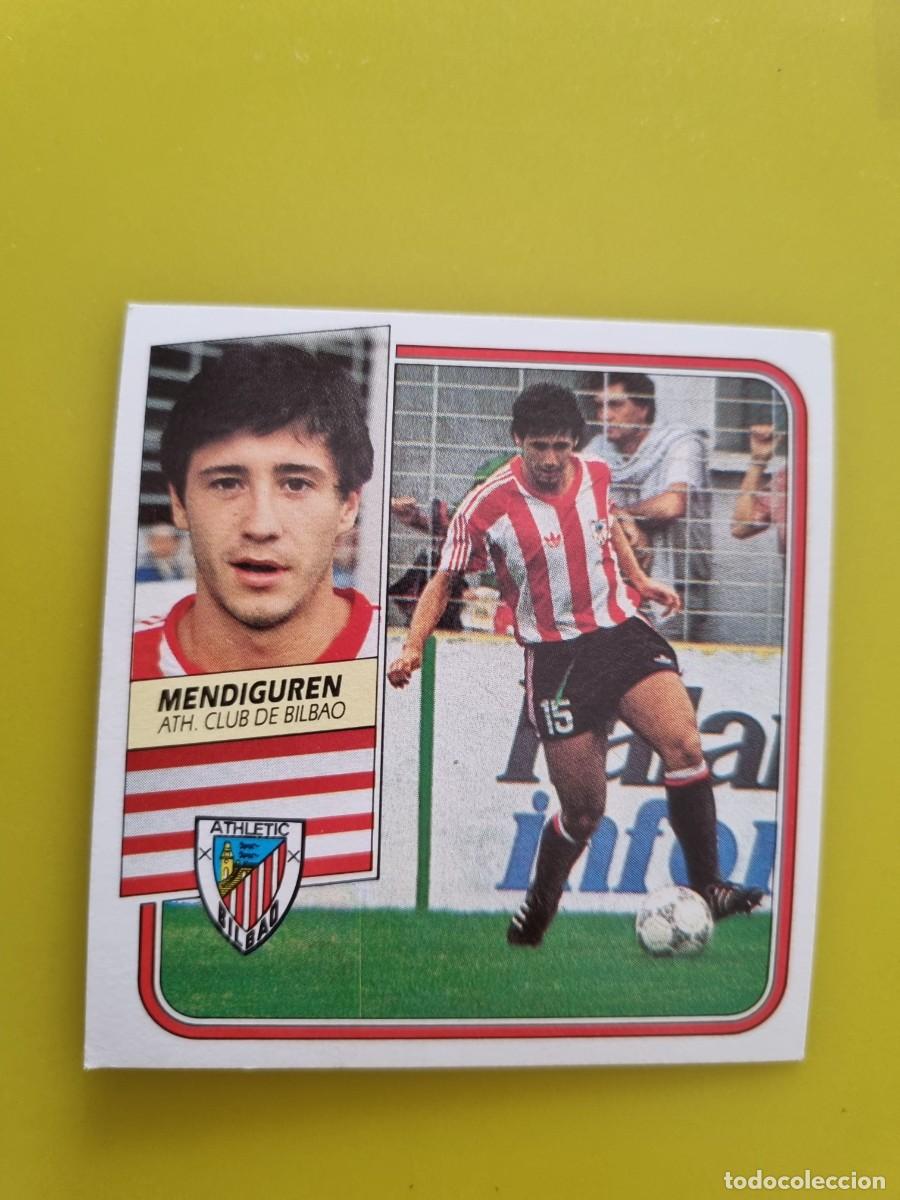 Figurine di Calcio: CROMO FUTBOL LIGA ESTE 89 90 1989 1990 NUNCA PEGADO SIN PEGAR MENDIGUREN ATH BILBAO AR926