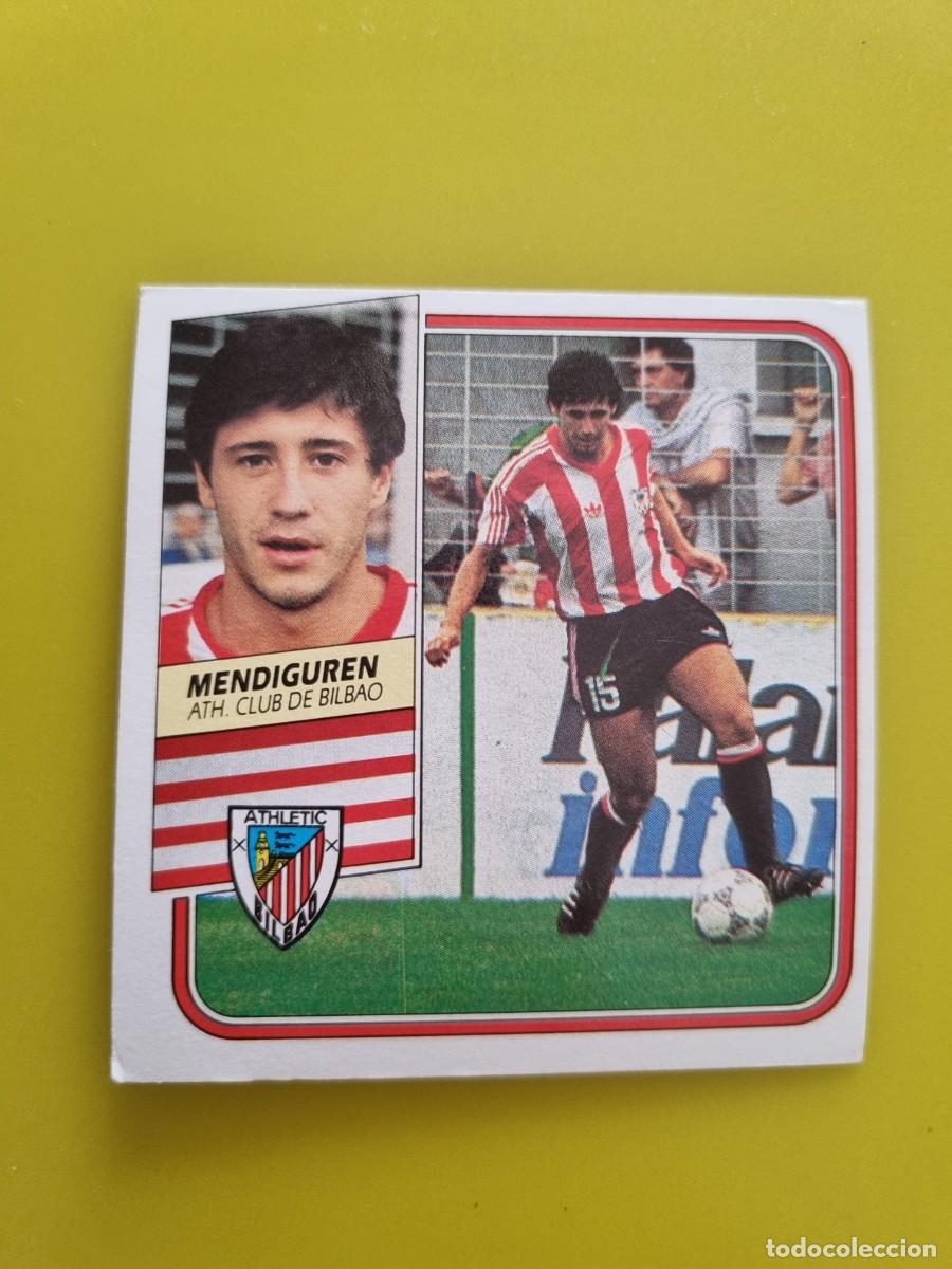 Figurine di Calcio: CROMO FUTBOL LIGA ESTE 89 90 1989 1990 NUNCA PEGADO SIN PEGAR MENDIGUREN ATH BILBAO AR926