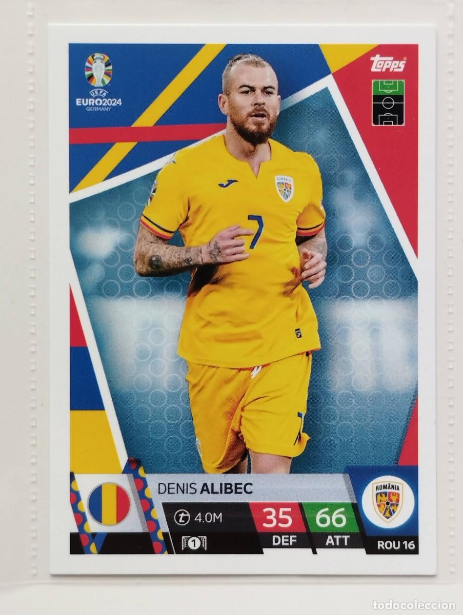 Cromos de f&uacute;tbol: CROMO CARD EURO 24 EUROCOPA 2024 MATCH ATTAX RUMANIA ROU16 DENIS ALIBEC