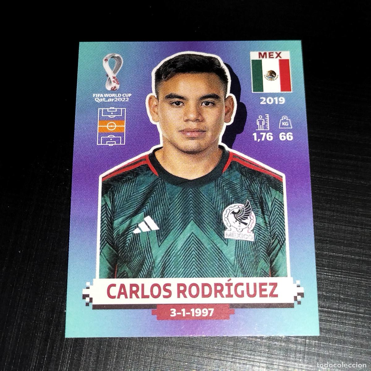 Figurine di Calcio: MEX 17 CARLOS RODRIGUEZ MEXICO CROMOS STICKER MUNDIAL QTAR 22 2022 FIFA WORLD CUP PANINI