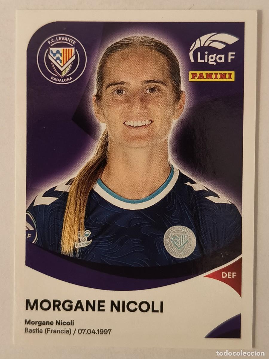 Figurine di Calcio: #190B MORGANE NICOLI (F.C. LEVANTE) LIGA F 2024/2025 PANINI