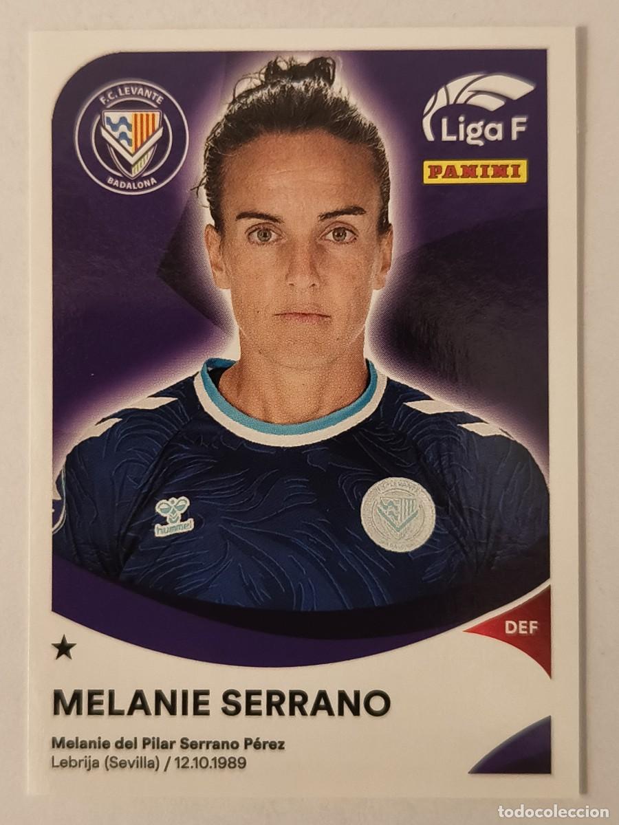 Football Stickers: #191 MELANIE SERRANO (F.C. LEVANTE) LIGA F 2024/2025 PANINI