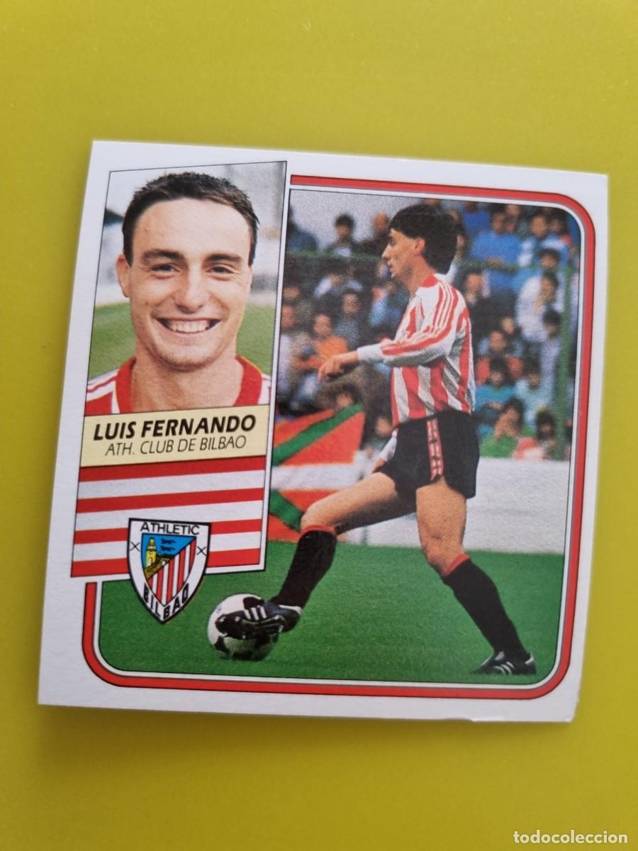 Football Stickers: CROMO FUTBOL LIGA ESTE 89 90 1989 1990 NUNCA PEGADO SIN PEGAR LUIS FERNANDO ATH BILBAO AR926