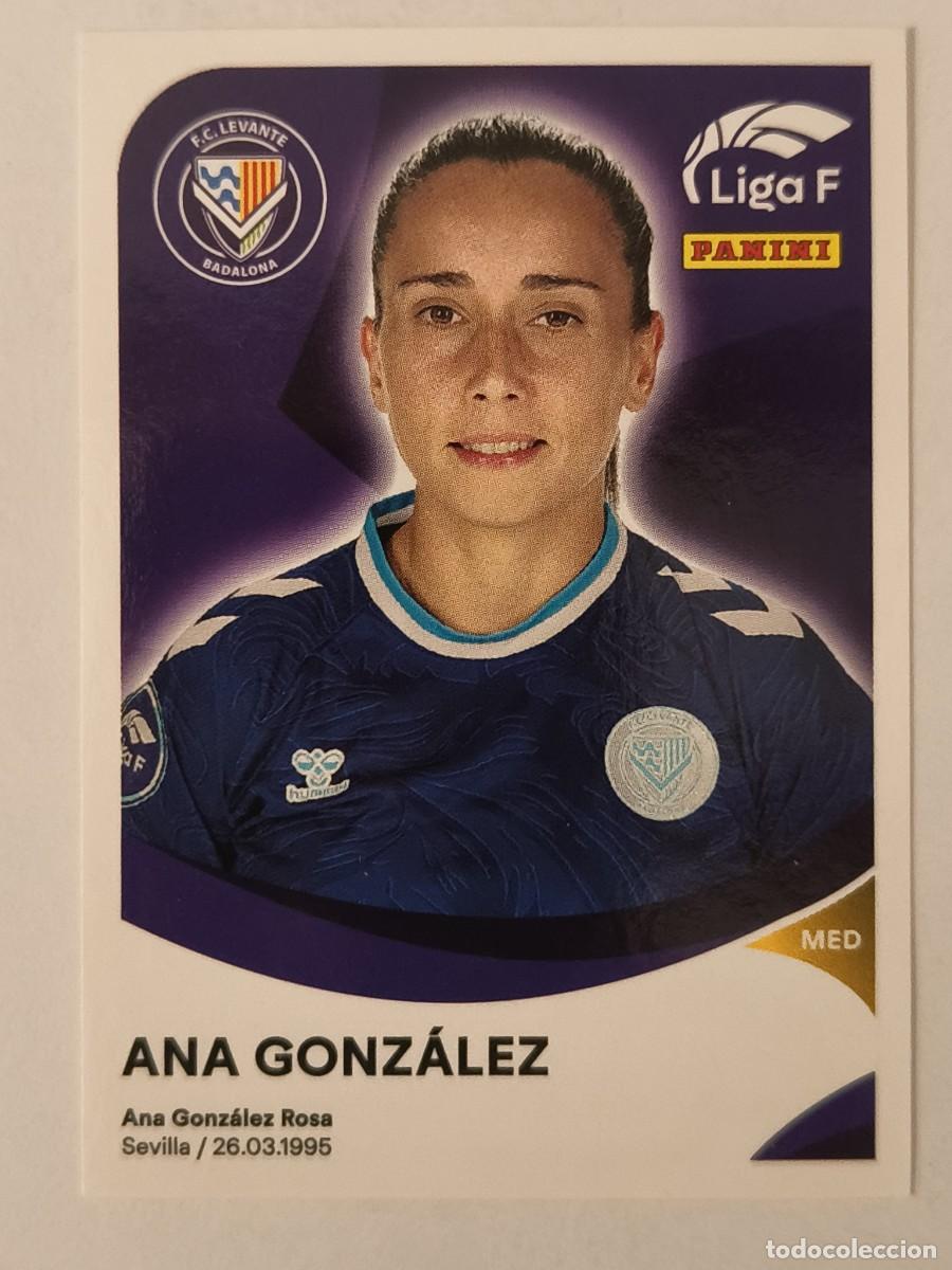 Football Stickers: #192 ANA GONZALEZ (F.C. LEVANTE) LIGA F 2024/2025 PANINI
