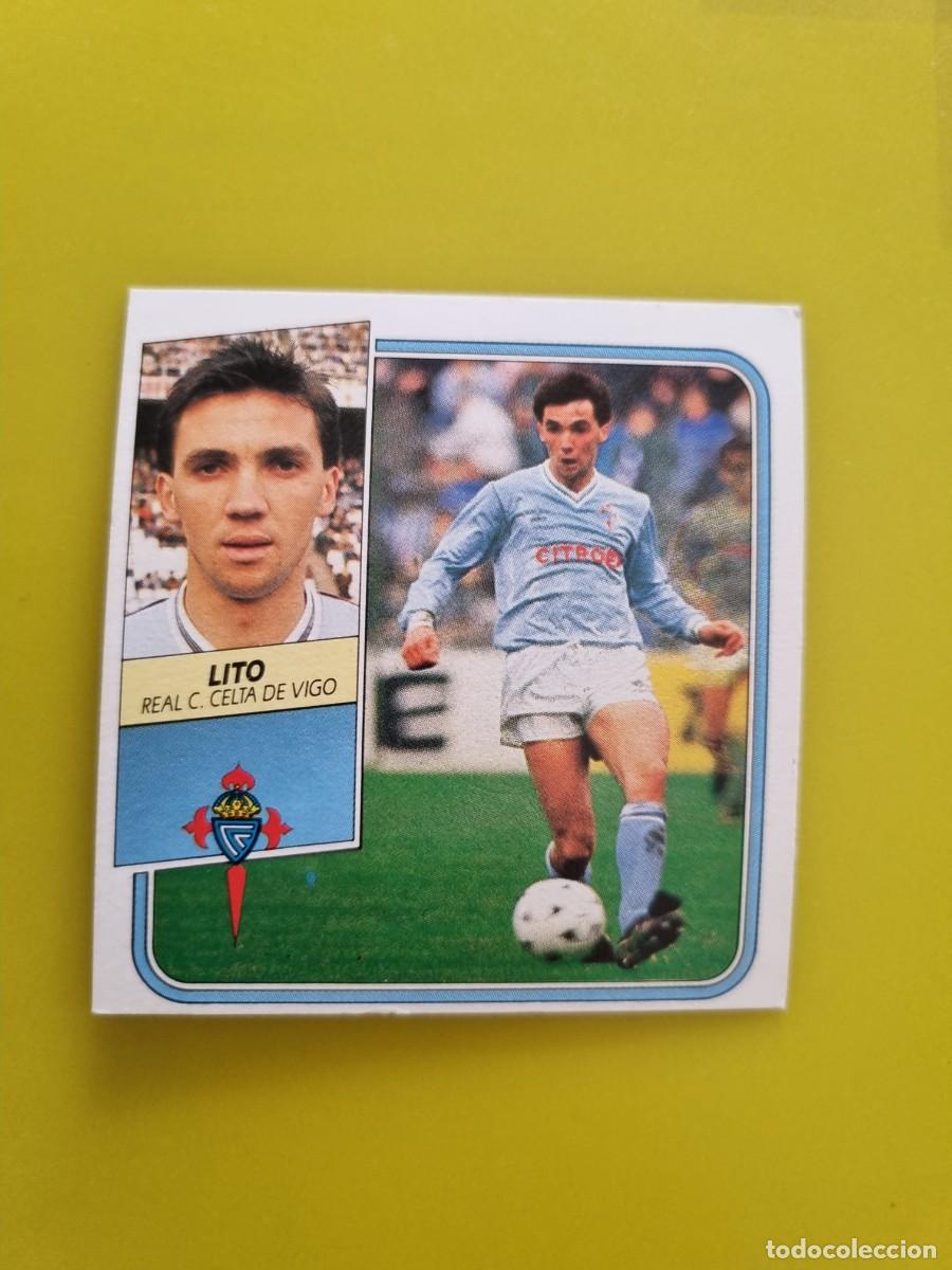 Football Stickers: CROMO FUTBOL LIGA ESTE 89 90 1989 1990 NUNCA PEGADO SIN PEGAR LITO CELTA DE VIGO AR926