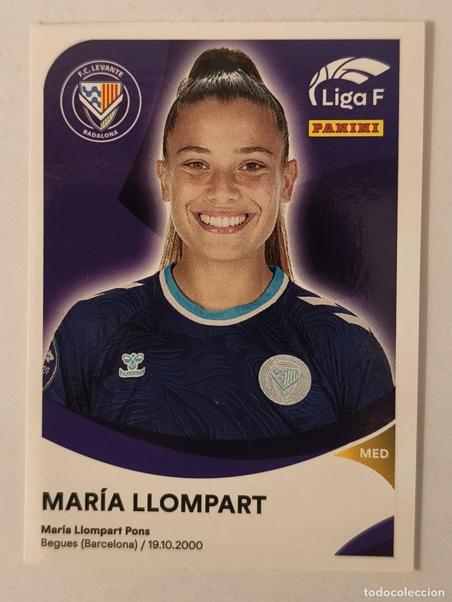 Football Stickers: #195 MARIA LLOMPART (F.C. LEVANTE) LIGA F 2024/2025 PANINI