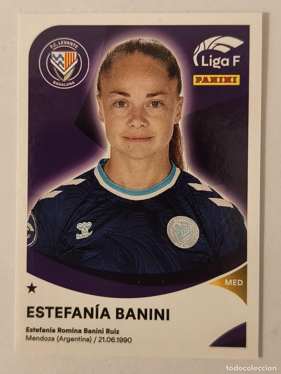 Football Stickers: #196 ESTEFANIA BANINI (F.C. LEVANTE) LIGA F 2024/2025 PANINI
