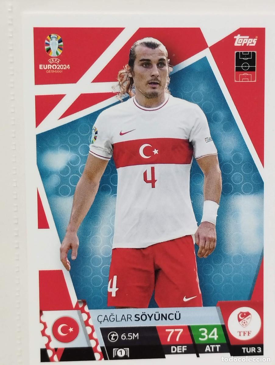 Cromos de Futebol: CROMO CARD EURO 24 EUROCOPA 2024 MATCH ATTAX TURQUIA TUR3 SOYUNCU