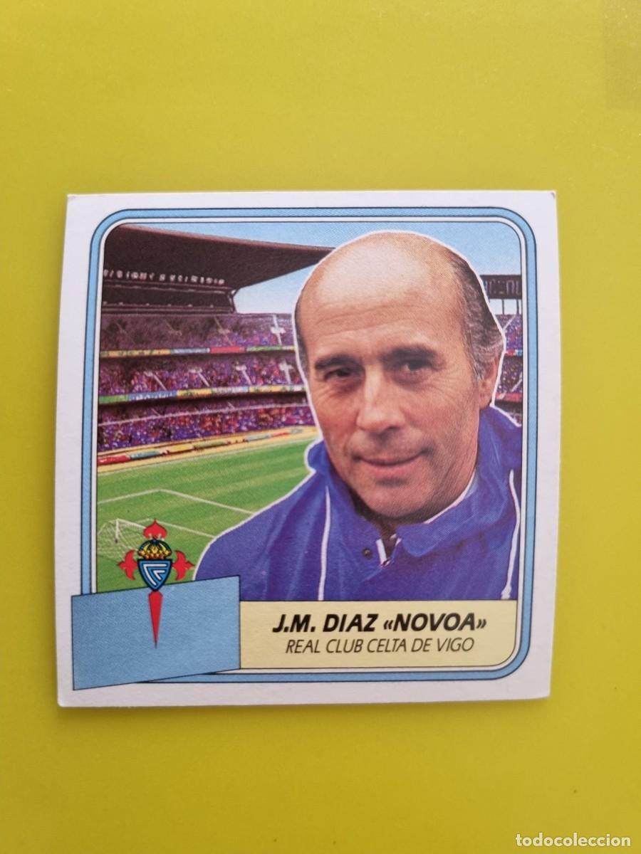 Figurine di Calcio: CROMO FUTBOL LIGA ESTE 89 90 1989 1990 NUNCA PEGADO SIN PEGAR J.M. DIAZ NOVOA CELTA DE VIGO AR926
