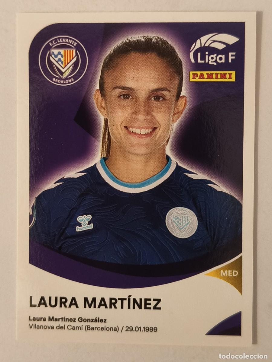 Figurine di Calcio: #197A LAURA MARTINEZ (F.C. LEVANTE) LIGA F 2024/2025 PANINI
