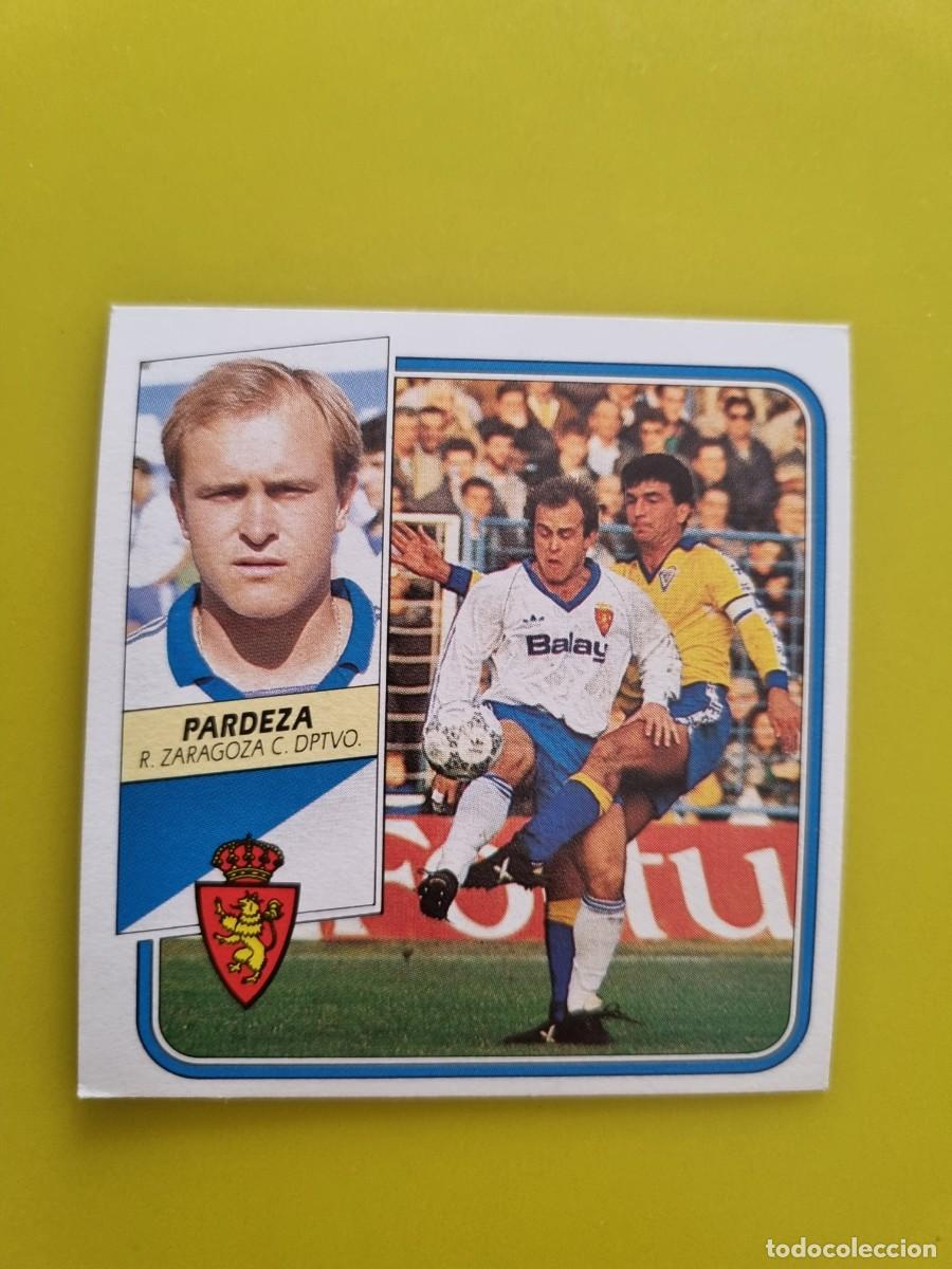 Fu&szlig;ball-Sticker: CROMO FUTBOL LIGA ESTE 89 90 1989 1990 NUNCA PEGADO SIN PEGAR PARDEZA REAL ZARAGOZA AR926