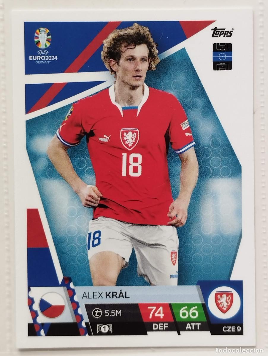 Cromos de Futebol: CROMO CARD EURO 24 EUROCOPA 2024 MATCH ATTAX REPUBLICA CHECA CZE9 ALEX KRAL