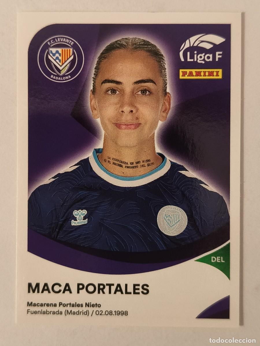 Fu&szlig;ball-Sticker: #198 MACA PORTALES (F.C. LEVANTE) LIGA F 2024/2025 PANINI