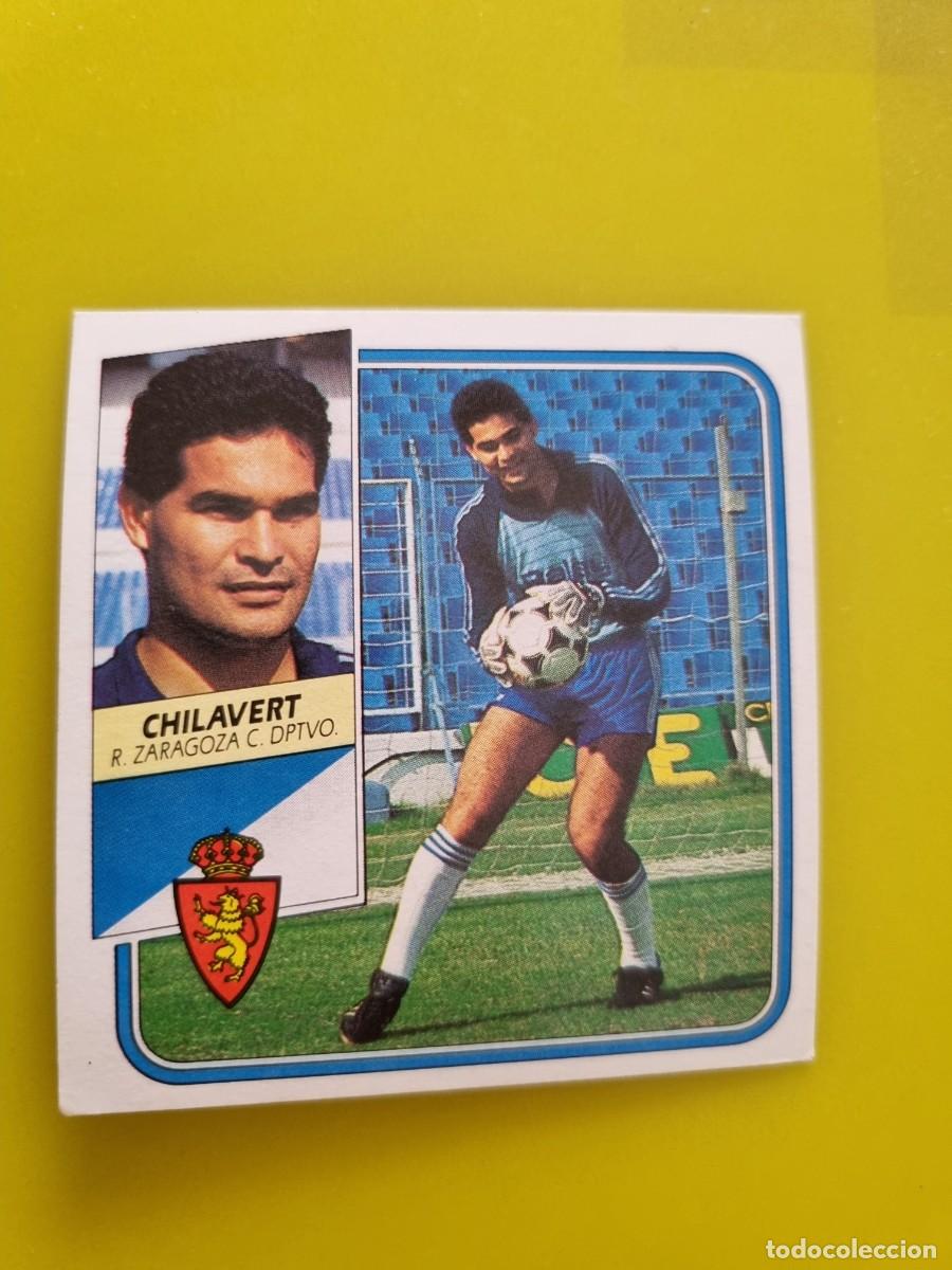 Fu&szlig;ball-Sticker: CROMO FUTBOL LIGA ESTE 89 90 1989 1990 NUNCA PEGADO SIN PEGAR CHILAVERT REAL ZARAGOZA AR926