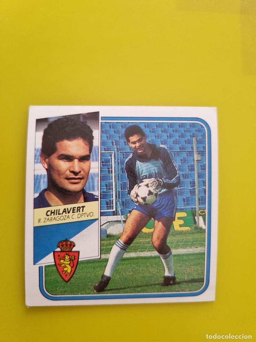 Fu&szlig;ball-Sticker: CROMO FUTBOL LIGA ESTE 89 90 1989 1990 NUNCA PEGADO SIN PEGAR CHILAVERT REAL ZARAGOZA AR926