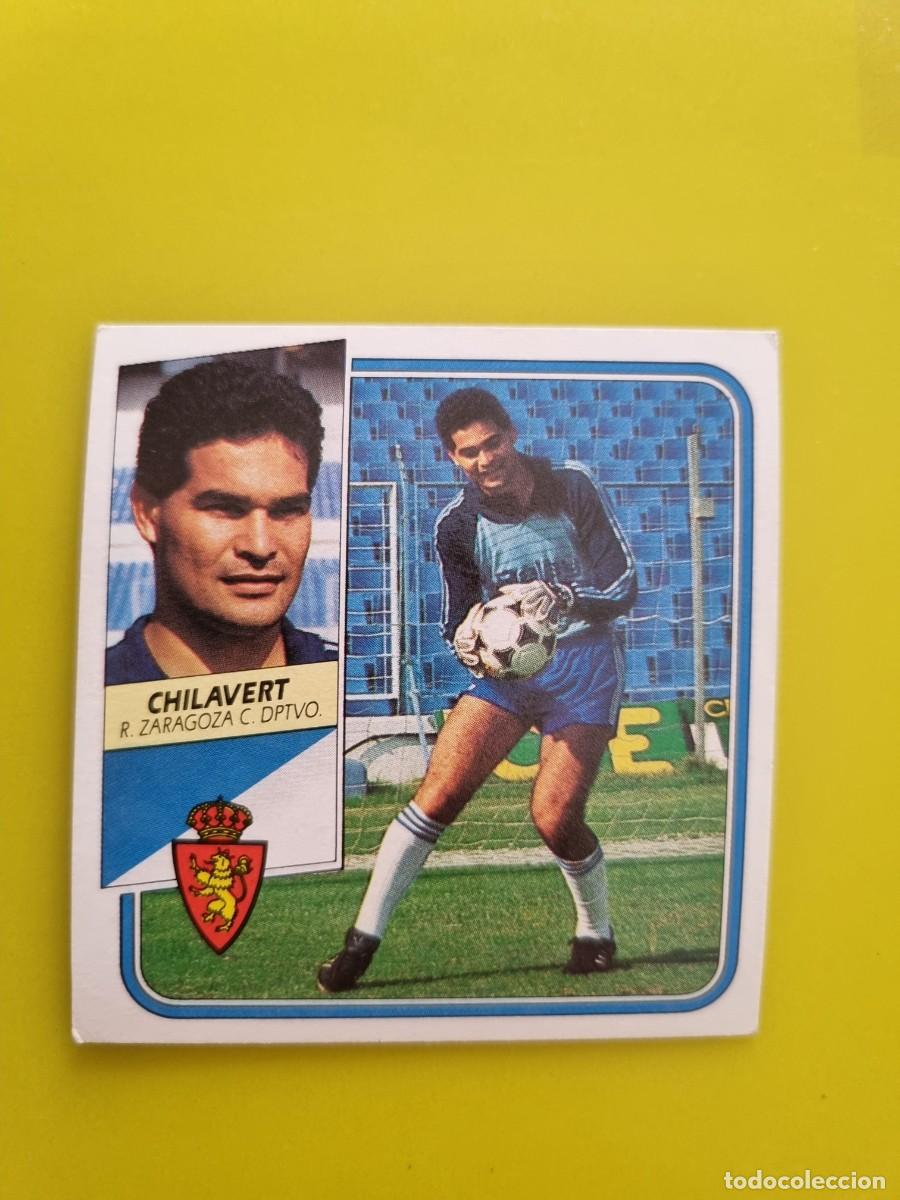 Fu&szlig;ball-Sticker: CROMO FUTBOL LIGA ESTE 89 90 1989 1990 NUNCA PEGADO SIN PEGAR CHILAVERT REAL ZARAGOZA AR926