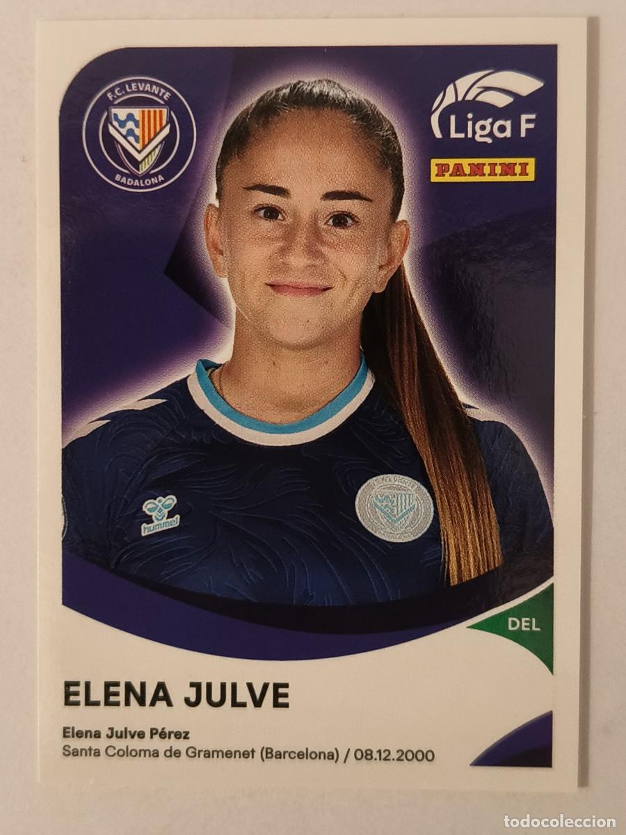 Fu&szlig;ball-Sticker: #199 ELENA JULVE (F.C. LEVANTE) LIGA F 2024/2025 PANINI