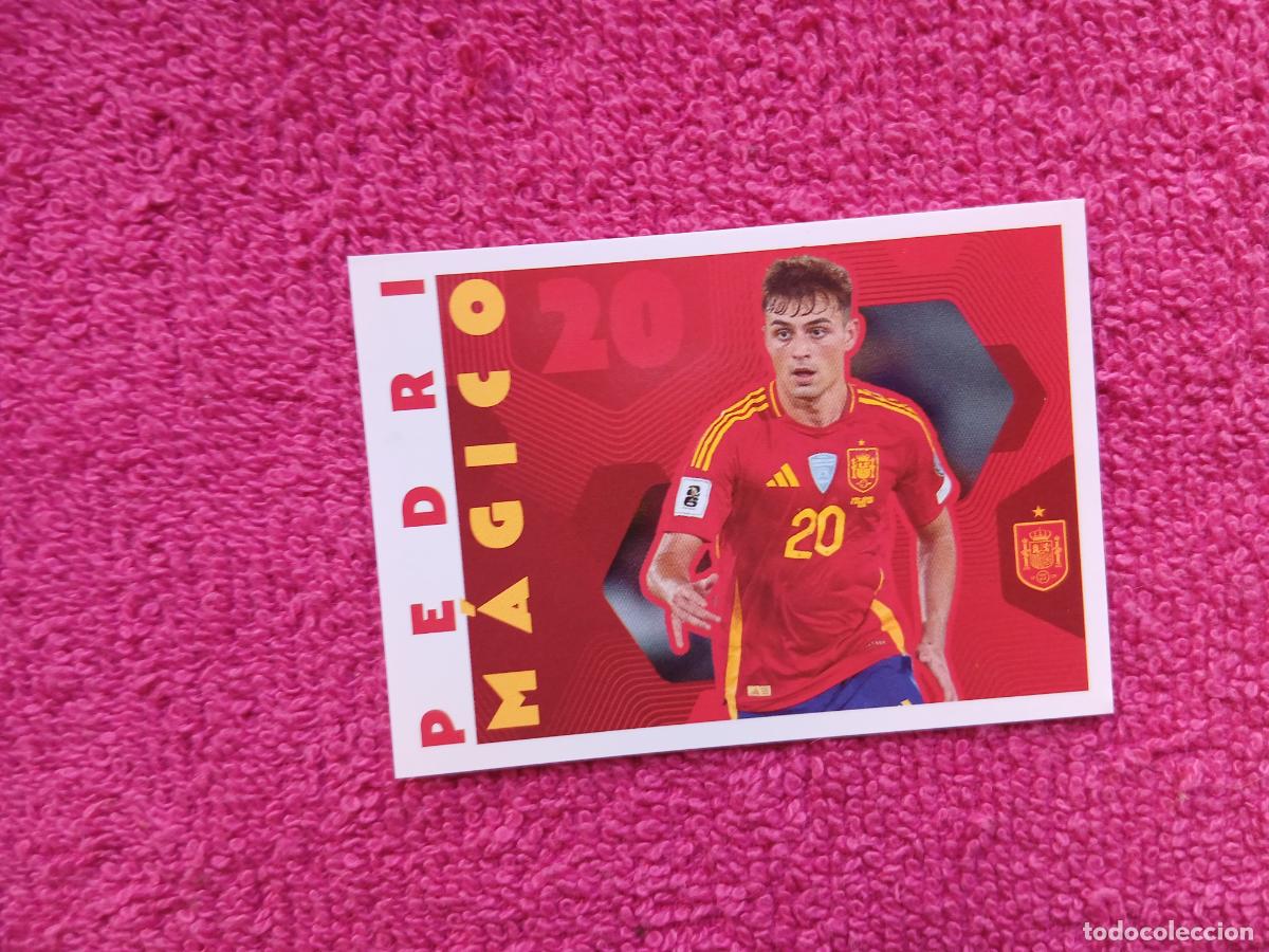 Fu&szlig;ball-Sticker: espa&ntilde;a 2026 69 pedri selecci&oacute;n espa&ntilde;ola panini carrefour family mundial de futbol (H)