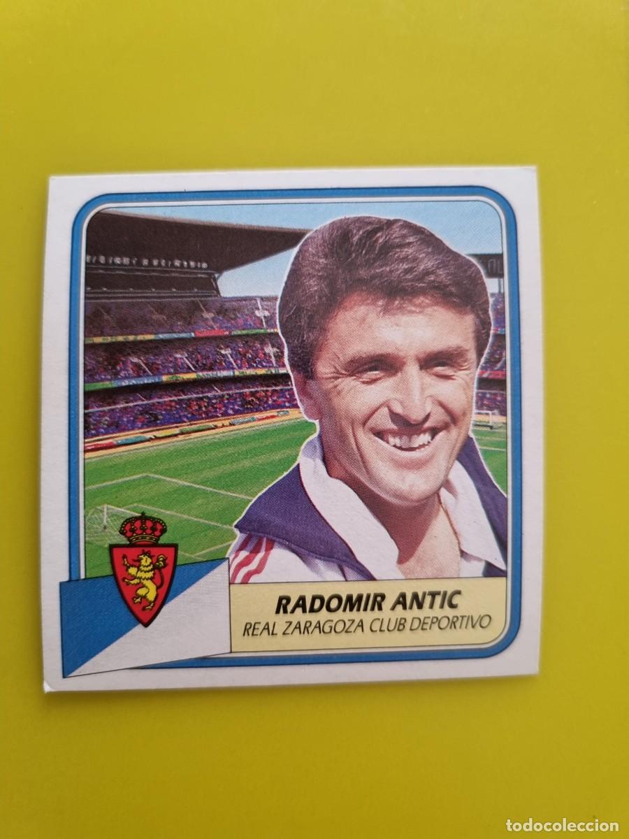 Fu&szlig;ball-Sticker: CROMO FUTBOL LIGA ESTE 89 90 1989 1990 NUNCA PEGADO SIN PEGAR RADOMIR ANTIC REAL ZARAGOZA AR926