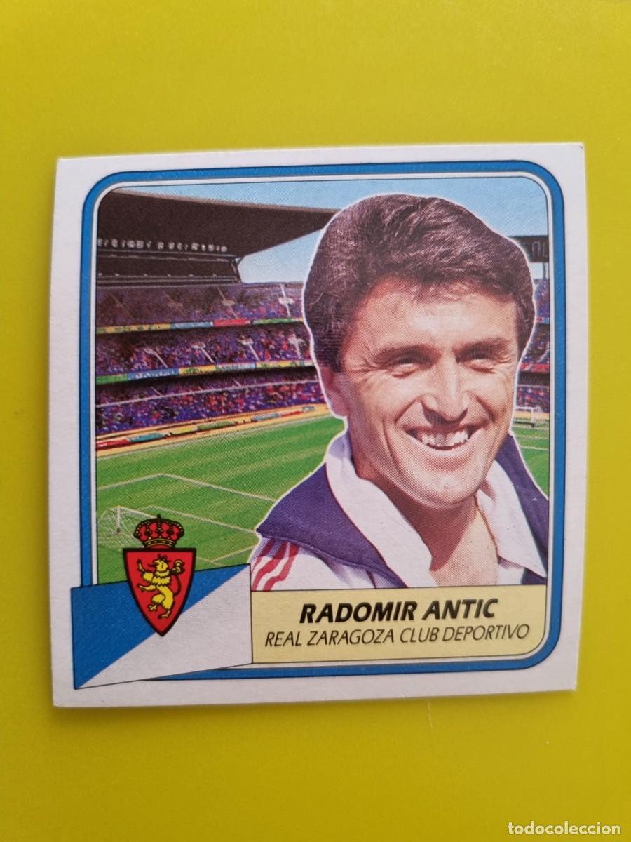 Cromos de f&uacute;tbol: CROMO FUTBOL LIGA ESTE 89 90 1989 1990 NUNCA PEGADO SIN PEGAR RADOMIR ANTIC REAL ZARAGOZA AR926