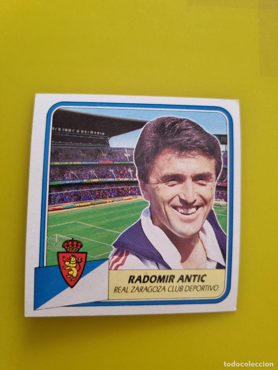 Cromos de f&uacute;tbol: CROMO FUTBOL LIGA ESTE 89 90 1989 1990 NUNCA PEGADO SIN PEGAR RADOMIR ANTIC REAL ZARAGOZA AR926
