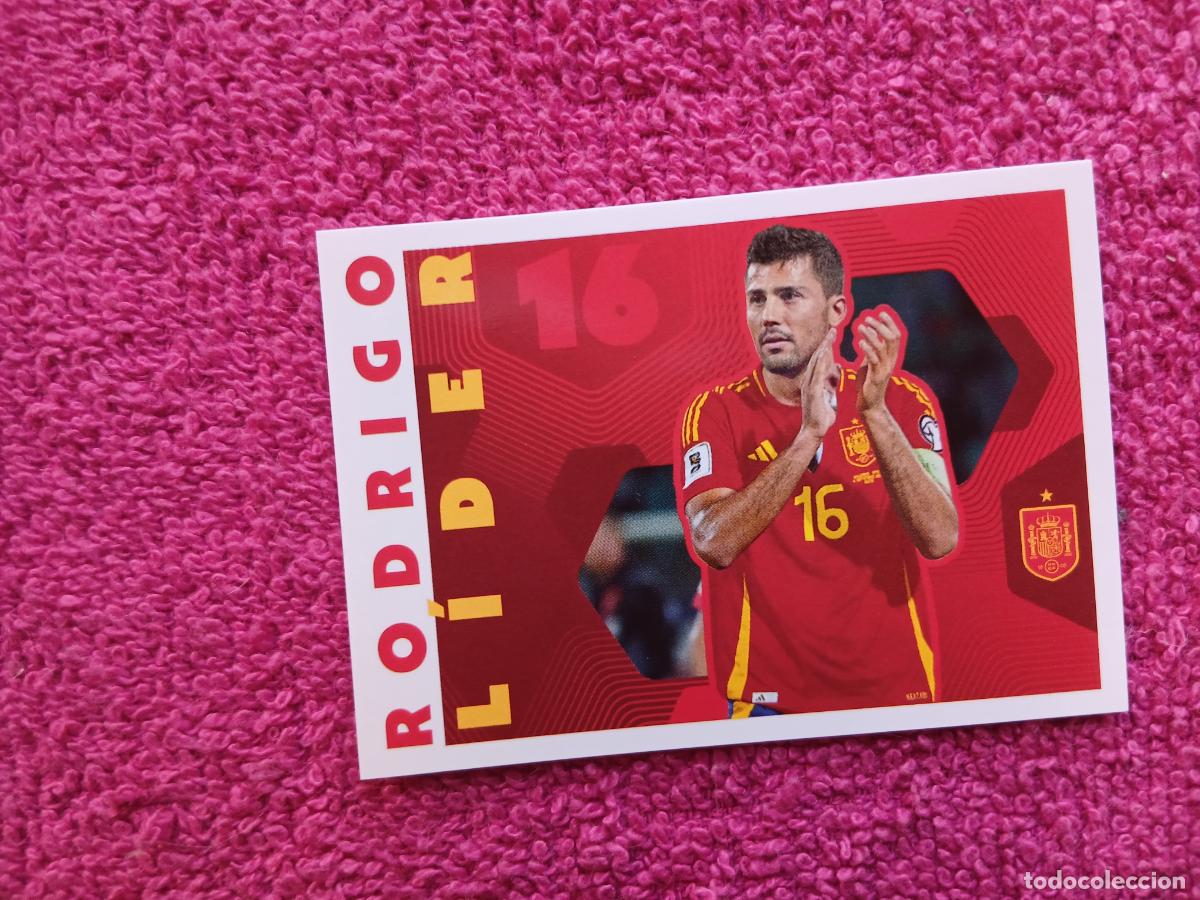 Cromos de f&uacute;tbol: espa&ntilde;a 2026 68 rodrigo selecci&oacute;n espa&ntilde;ola panini carrefour family mundial de futbol (H)