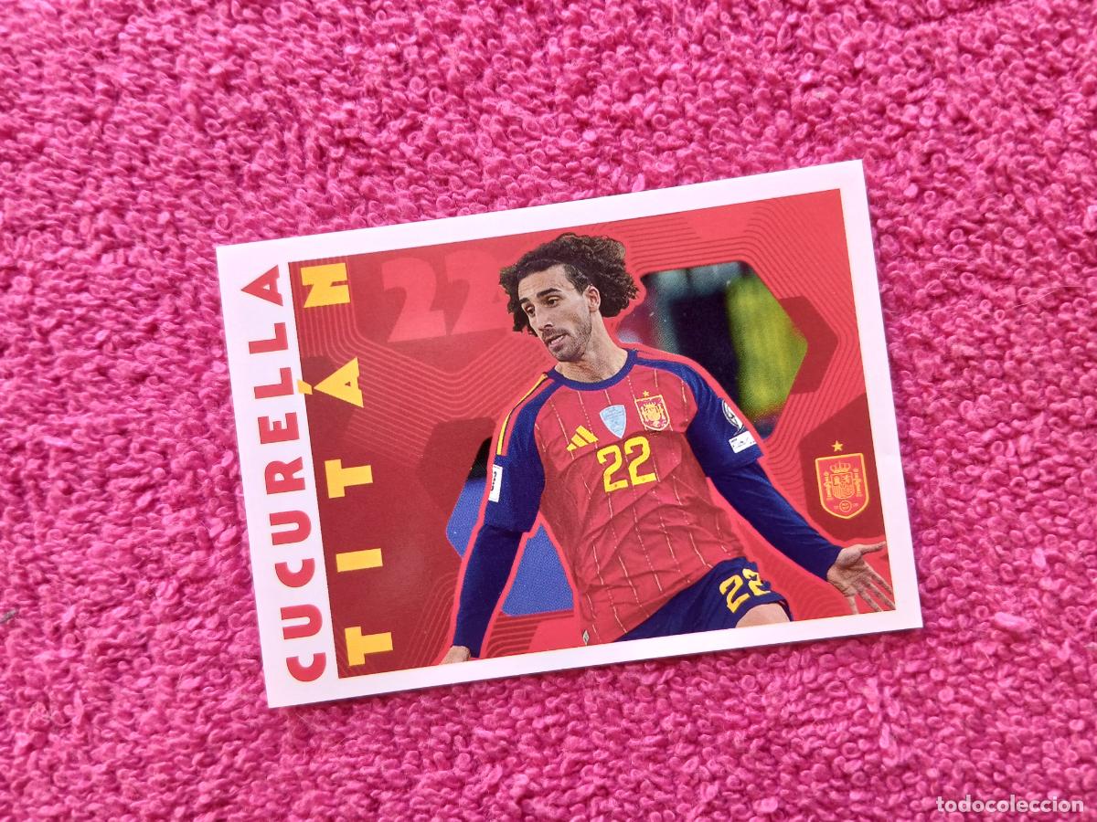 Cartes &agrave; collectionner de Football: espa&ntilde;a 2026 67 cucurella selecci&oacute;n espa&ntilde;ola panini carrefour family mundial de futbol (H)