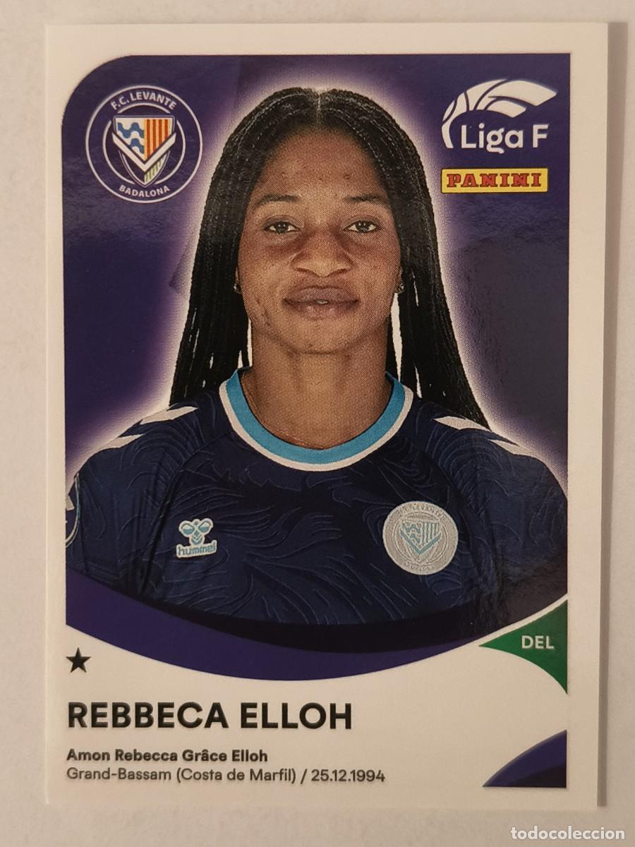 Cartes &agrave; collectionner de Football: #201 REBECCA ELLOH (F.C. LEVANTE) LIGA F 2024/2025 PANINI