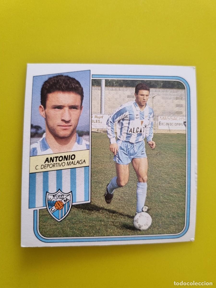 Cromos de f&uacute;tbol: CROMO FUTBOL LIGA ESTE 89 90 1989 1990 NUNCA PEGADO SIN PEGAR ANTONIO CD M&Aacute;LAGA AR926