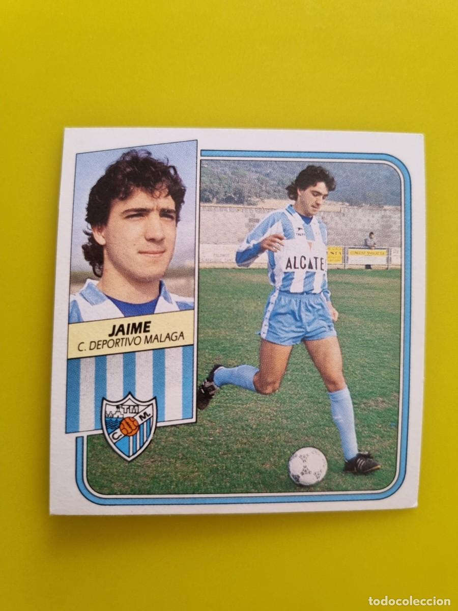 Cromos de f&uacute;tbol: CROMO FUTBOL LIGA ESTE 89 90 1989 1990 NUNCA PEGADO SIN PEGAR JAIME CD M&Aacute;LAGA AR926