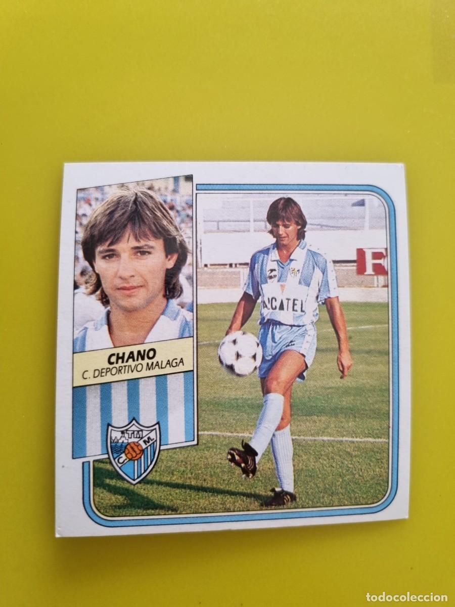 Cromos de f&uacute;tbol: CROMO FUTBOL LIGA ESTE 89 90 1989 1990 NUNCA PEGADO SIN PEGAR CHANO CD M&Aacute;LAGA AR926