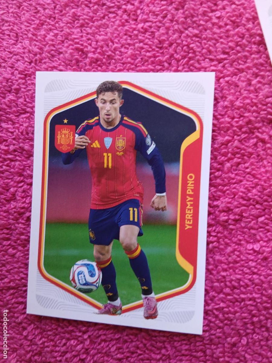 Fu&szlig;ball-Sticker: espa&ntilde;a 2026 58 yeremi pino selecci&oacute;n espa&ntilde;ola panini carrefour family mundial de futbol (H)