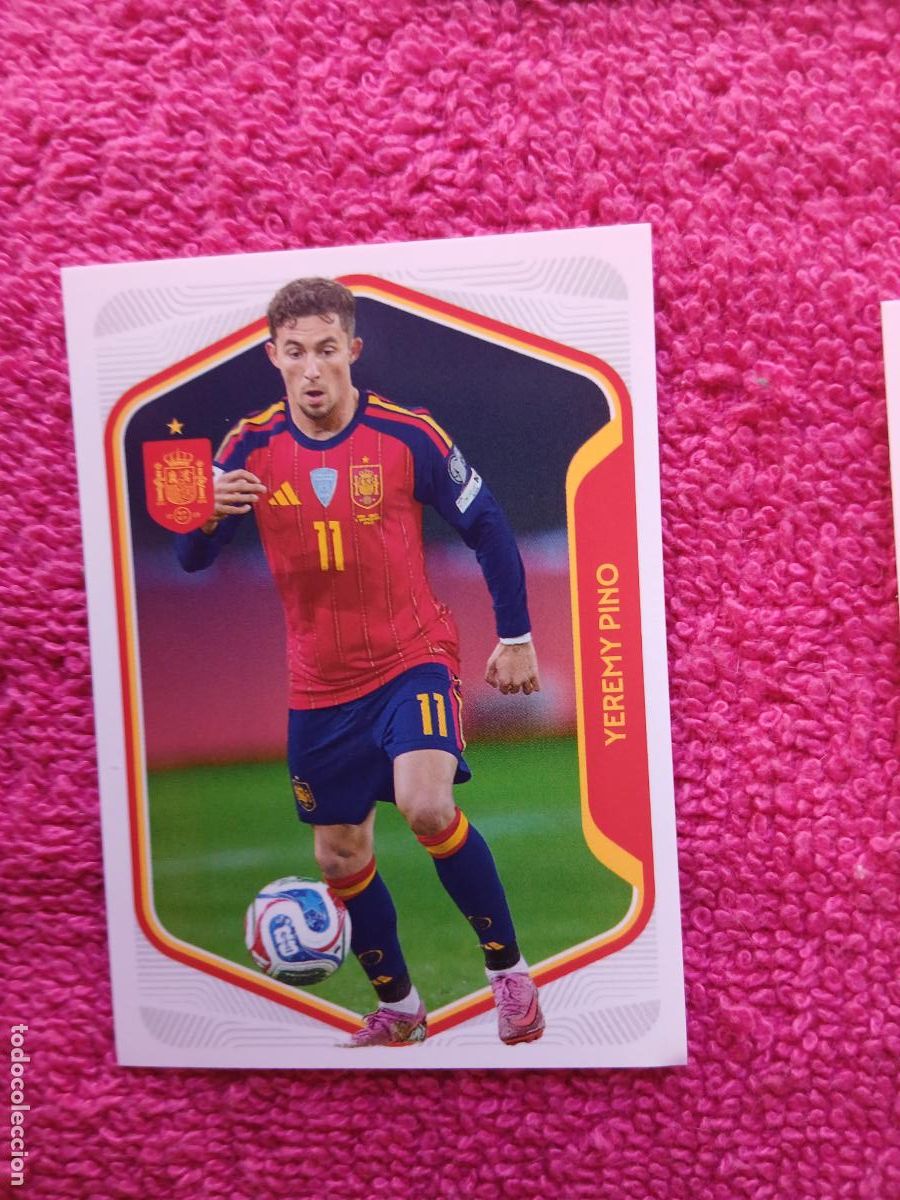 Fu&szlig;ball-Sticker: espa&ntilde;a 2026 58 yeremi pino selecci&oacute;n espa&ntilde;ola panini carrefour family mundial de futbol (H)