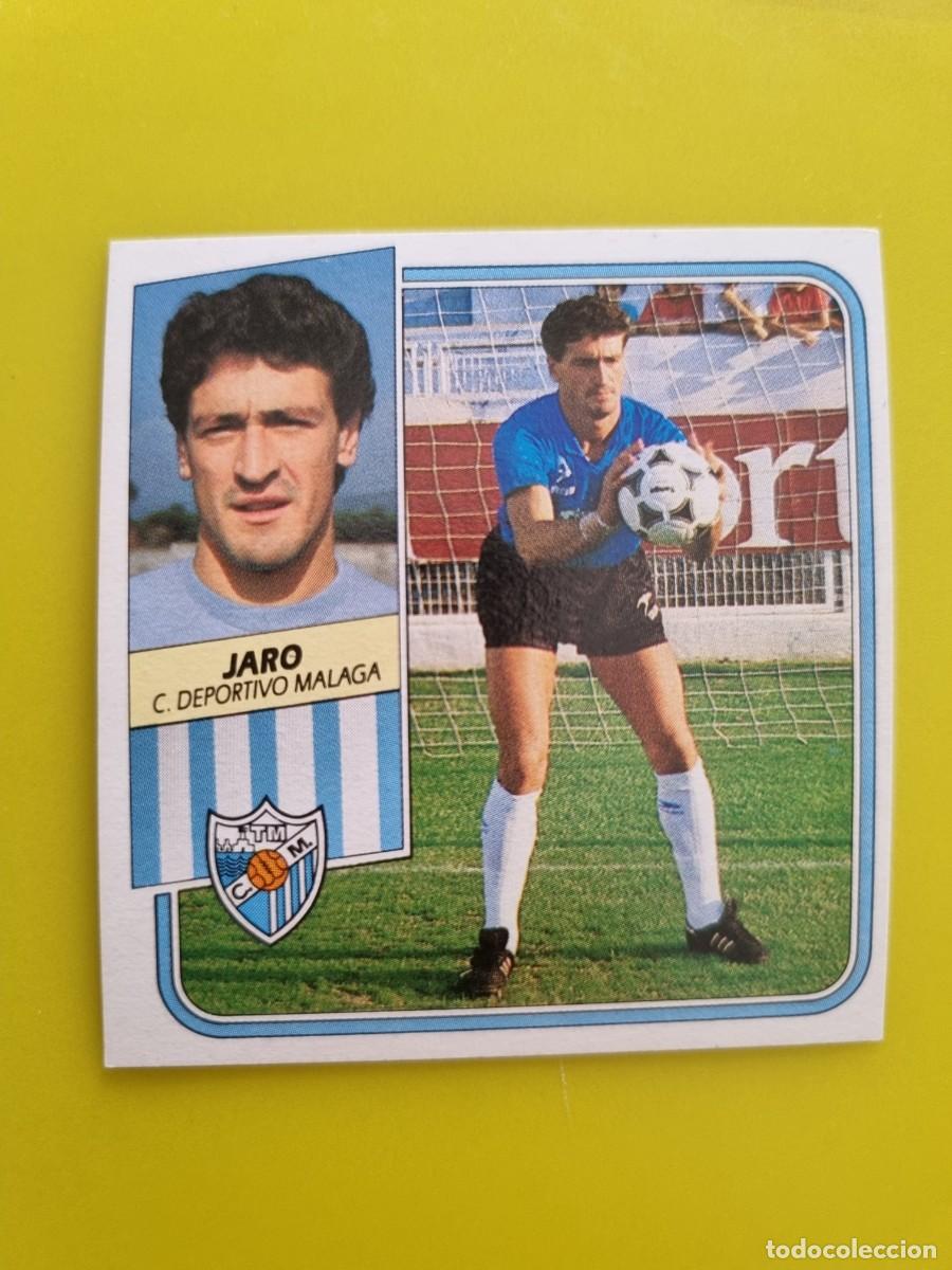 Cromos de f&uacute;tbol: CROMO FUTBOL LIGA ESTE 89 90 1989 1990 NUNCA PEGADO SIN PEGAR JARO CD M&Aacute;LAGA AR926