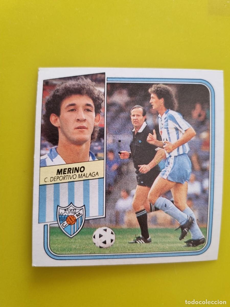 Cromos de f&uacute;tbol: CROMO FUTBOL LIGA ESTE 89 90 1989 1990 NUNCA PEGADO SIN PEGAR MERINO CD M&Aacute;LAGA AR926